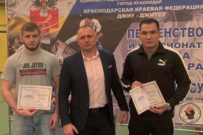 fedosov sert cover 670x447 - 10 медалей завоевали наши борцы на Первенстве Юга России по джиу-джитсу